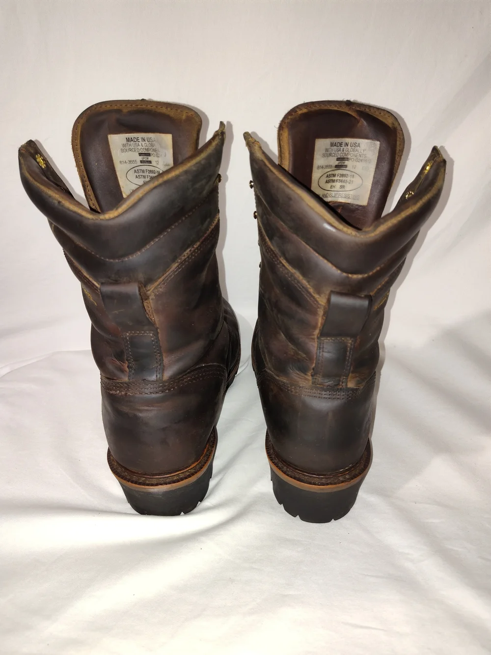 Thorogood Heritage Brown Leather Work Boots